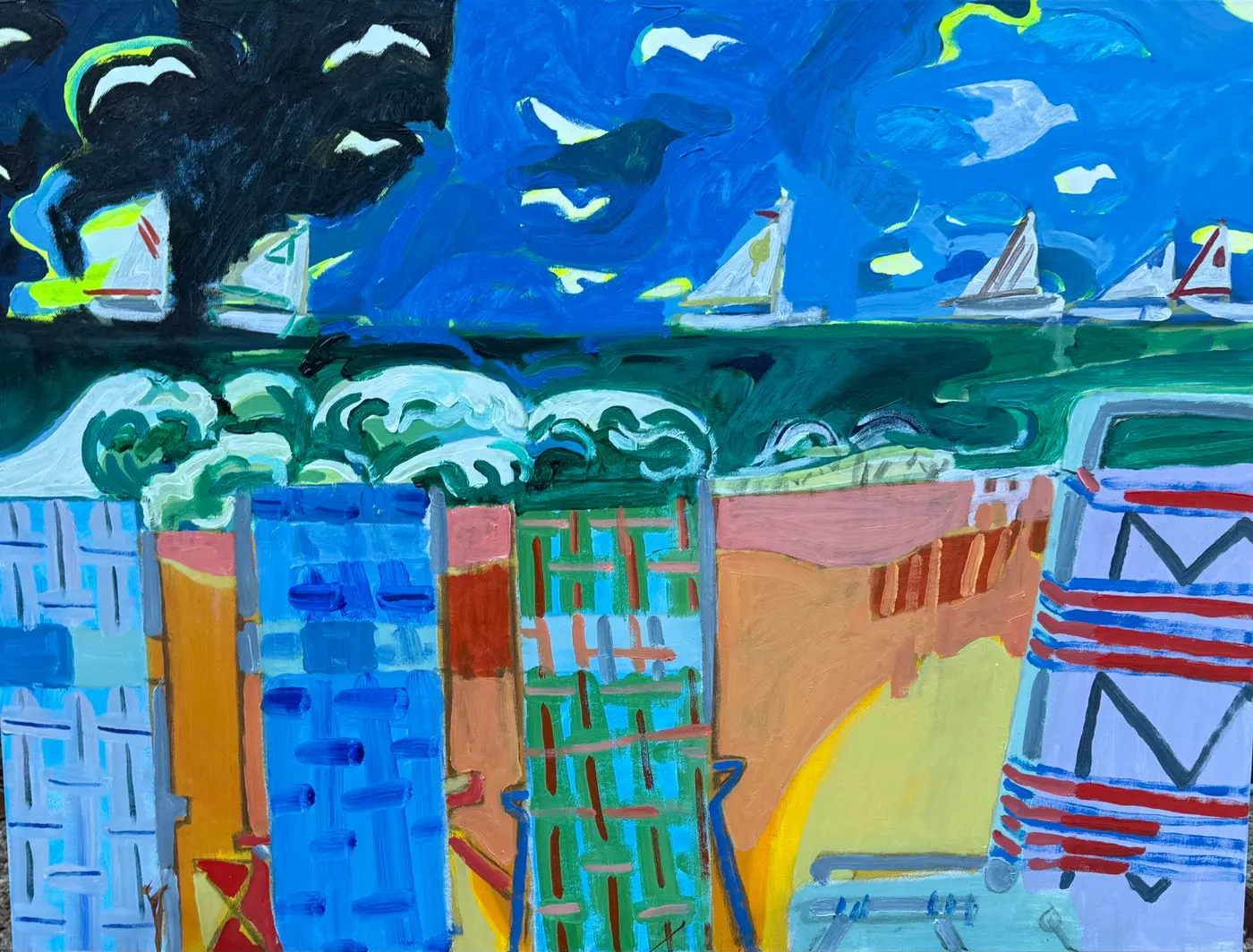 Painting by Michael Beckner