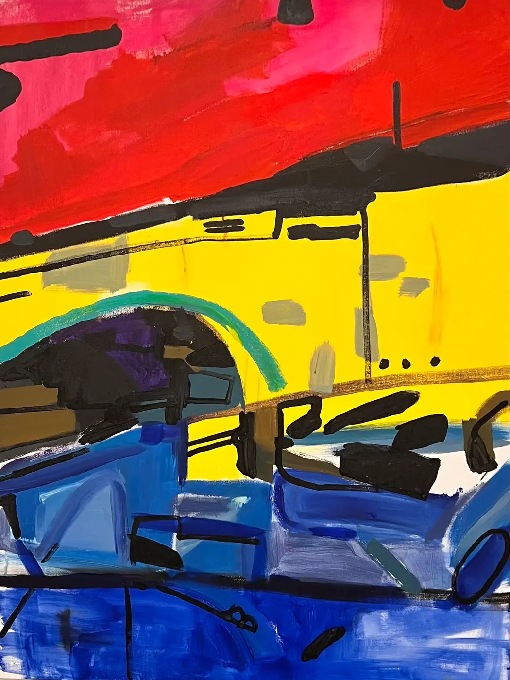 Painting by Michael Beckner