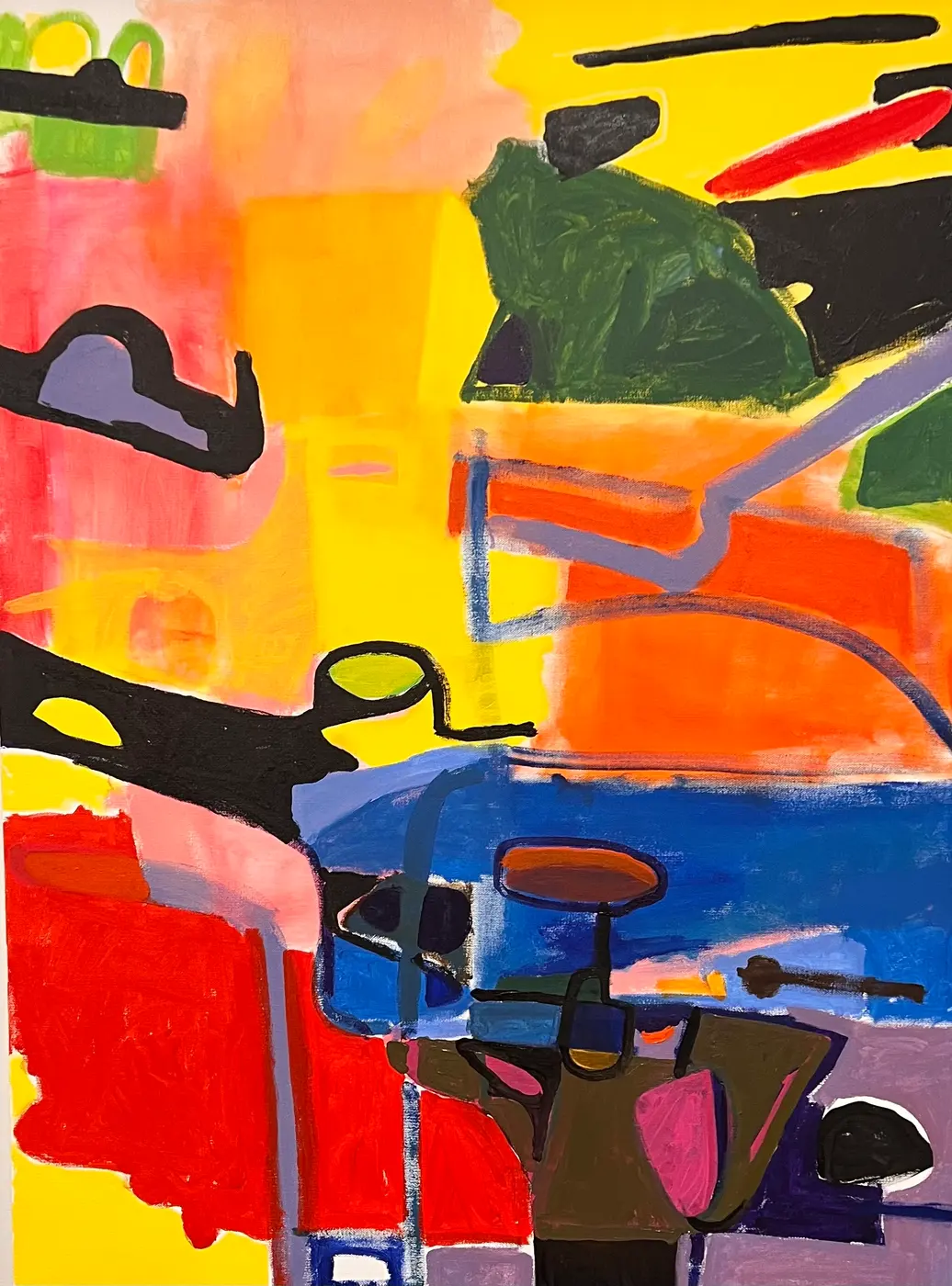 Painting by Michael Beckner