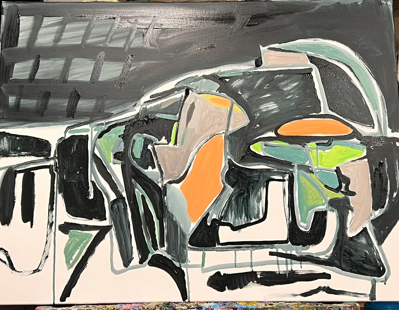 Painting by Michael Beckner
