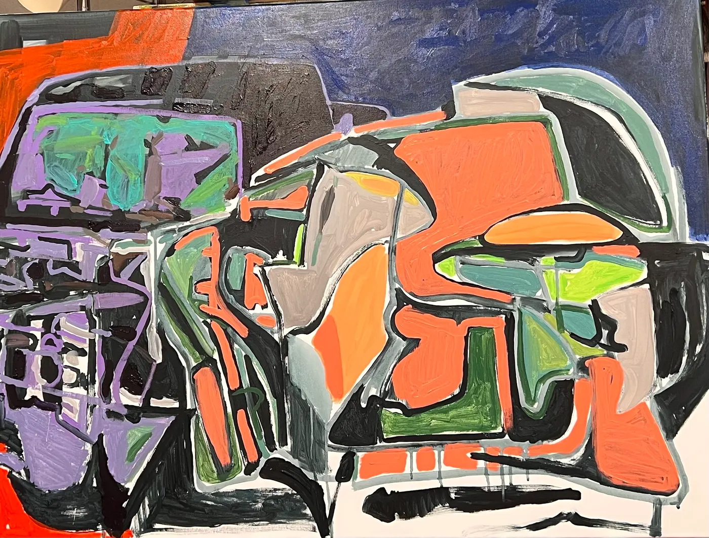 Painting by Michael Beckner