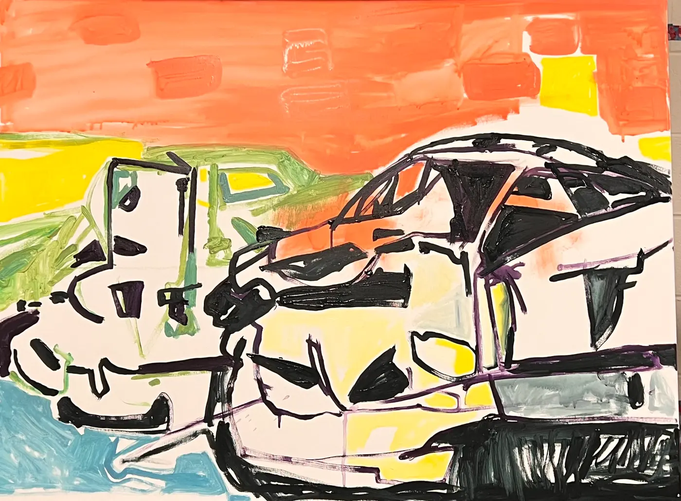 Painting by Michael Beckner