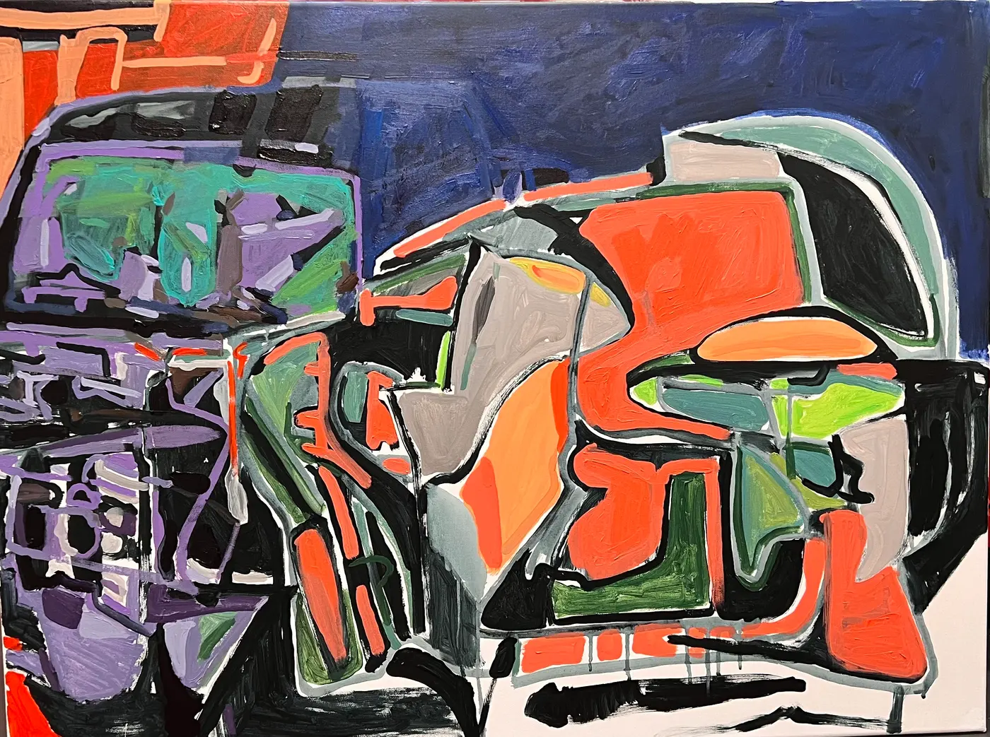 Painting by Michael Beckner