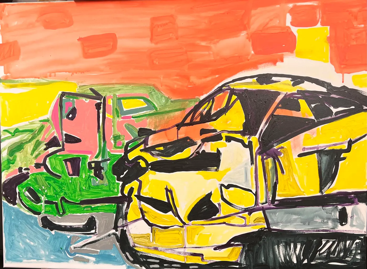 Painting by Michael Beckner