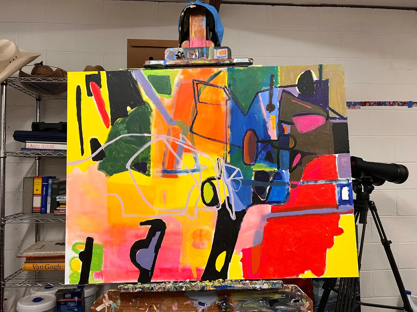 Painting by Michael Beckner