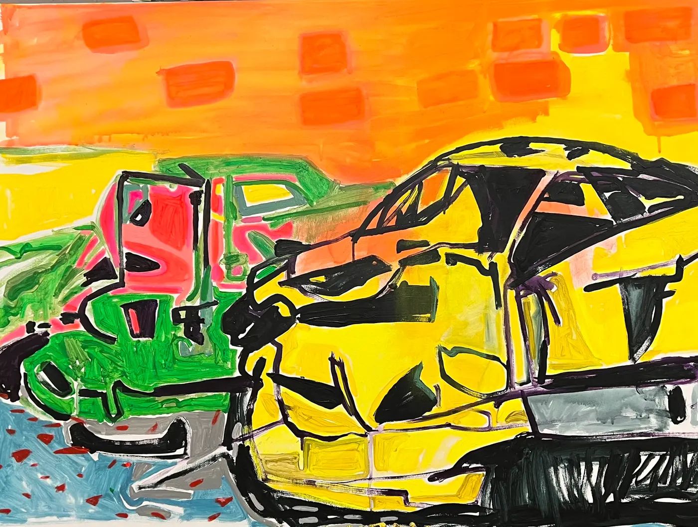 Painting by Michael Beckner