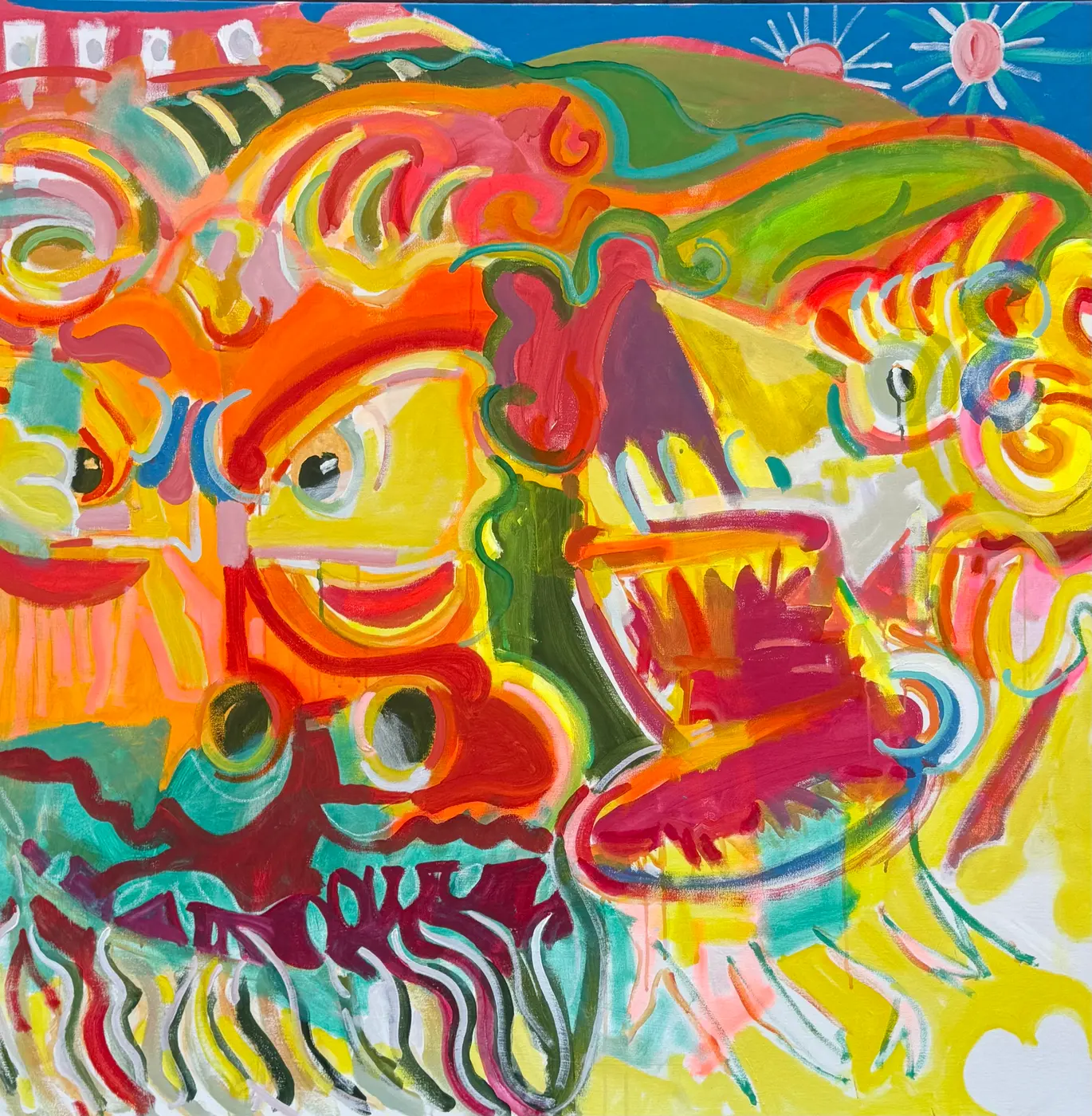 Painting by Michael Beckner