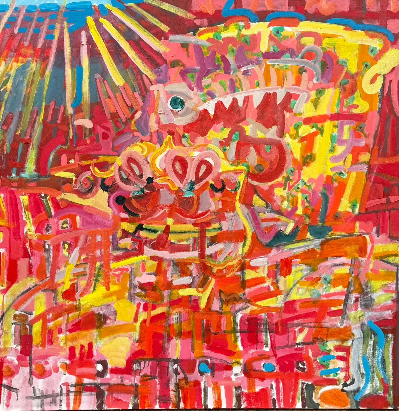 Painting by Michael Beckner