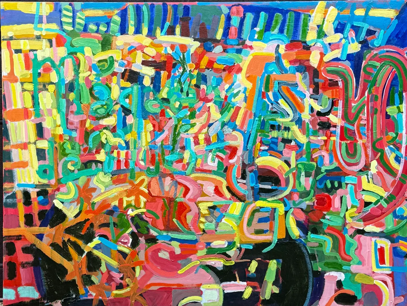 Painting by Michael Beckner