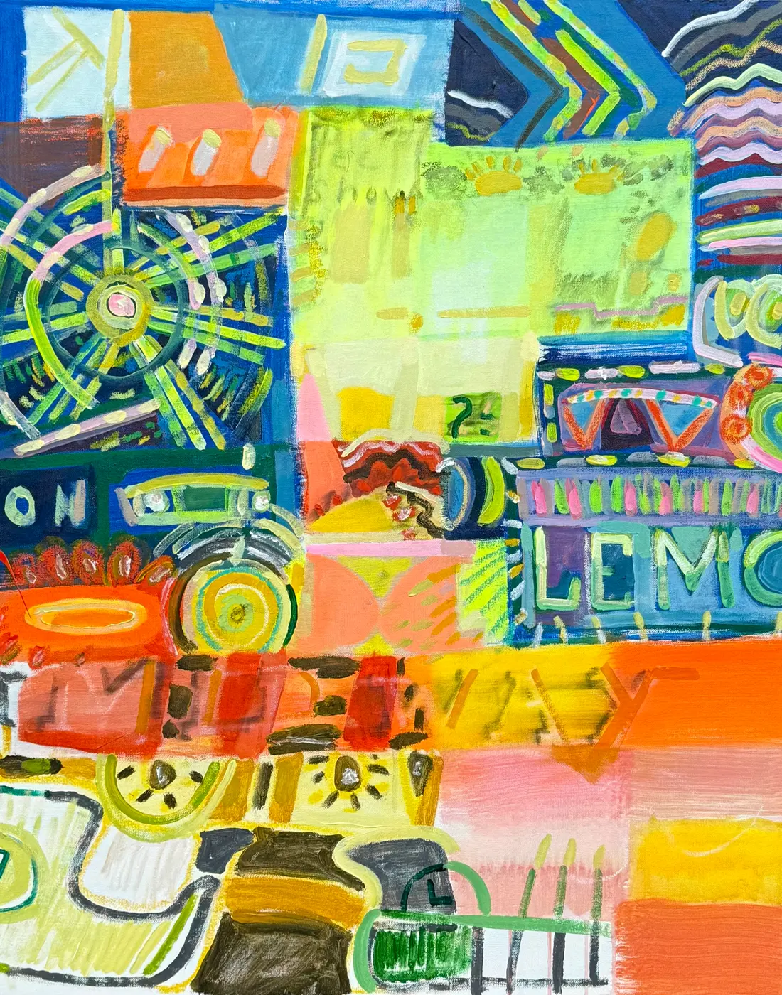 Painting by Michael Beckner