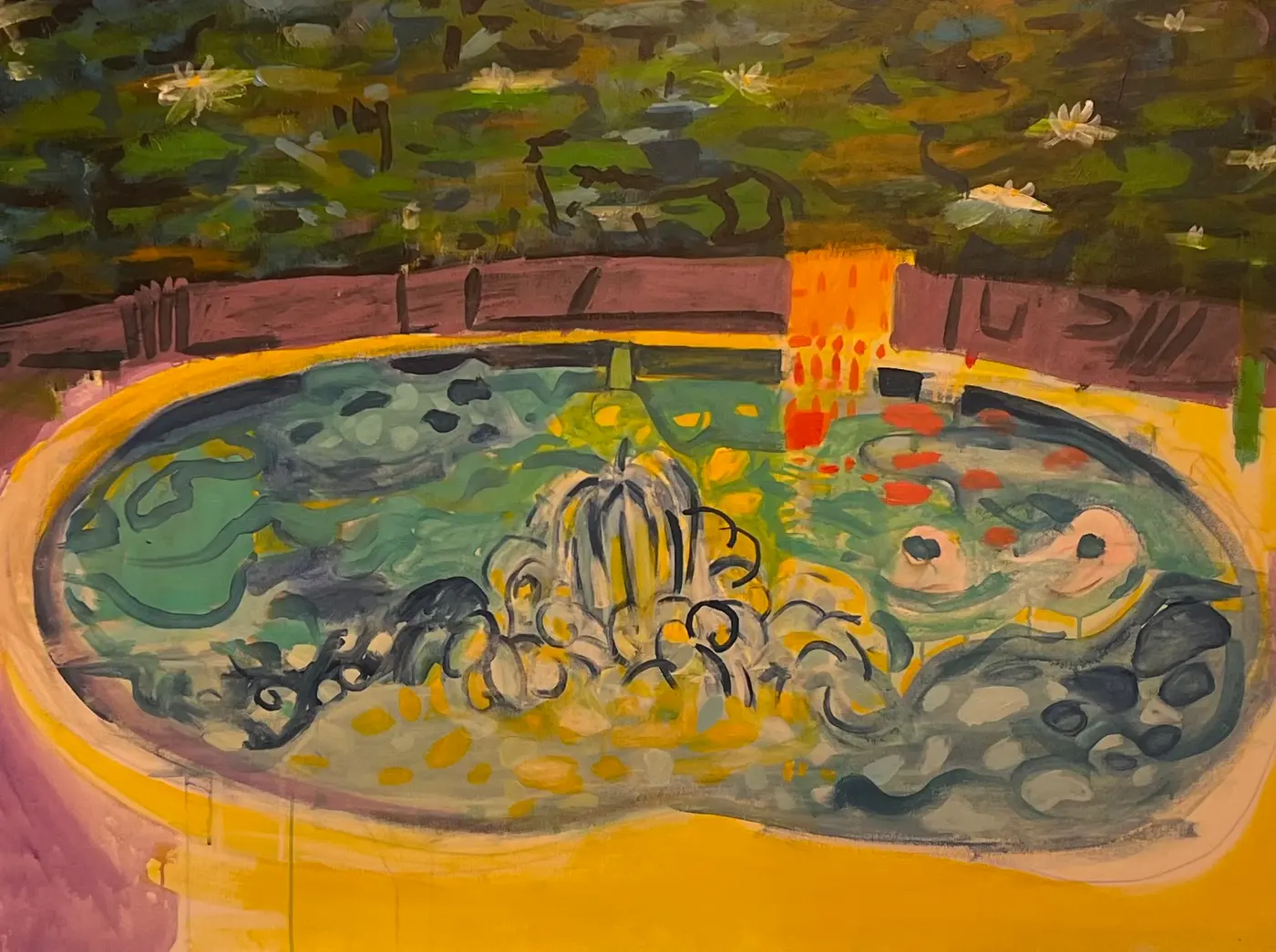 Painting by Michael Beckner