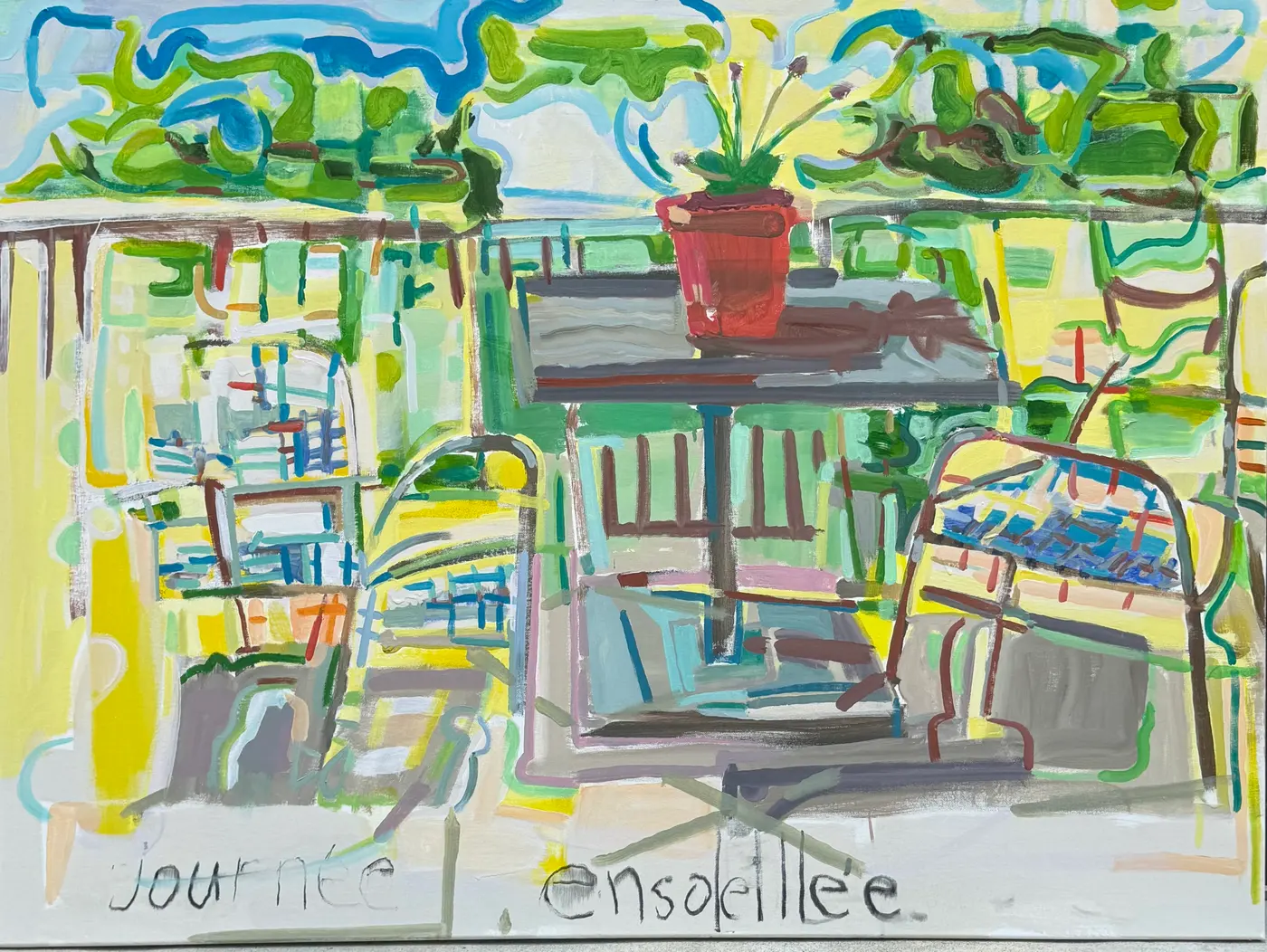 Painting by Michael Beckner