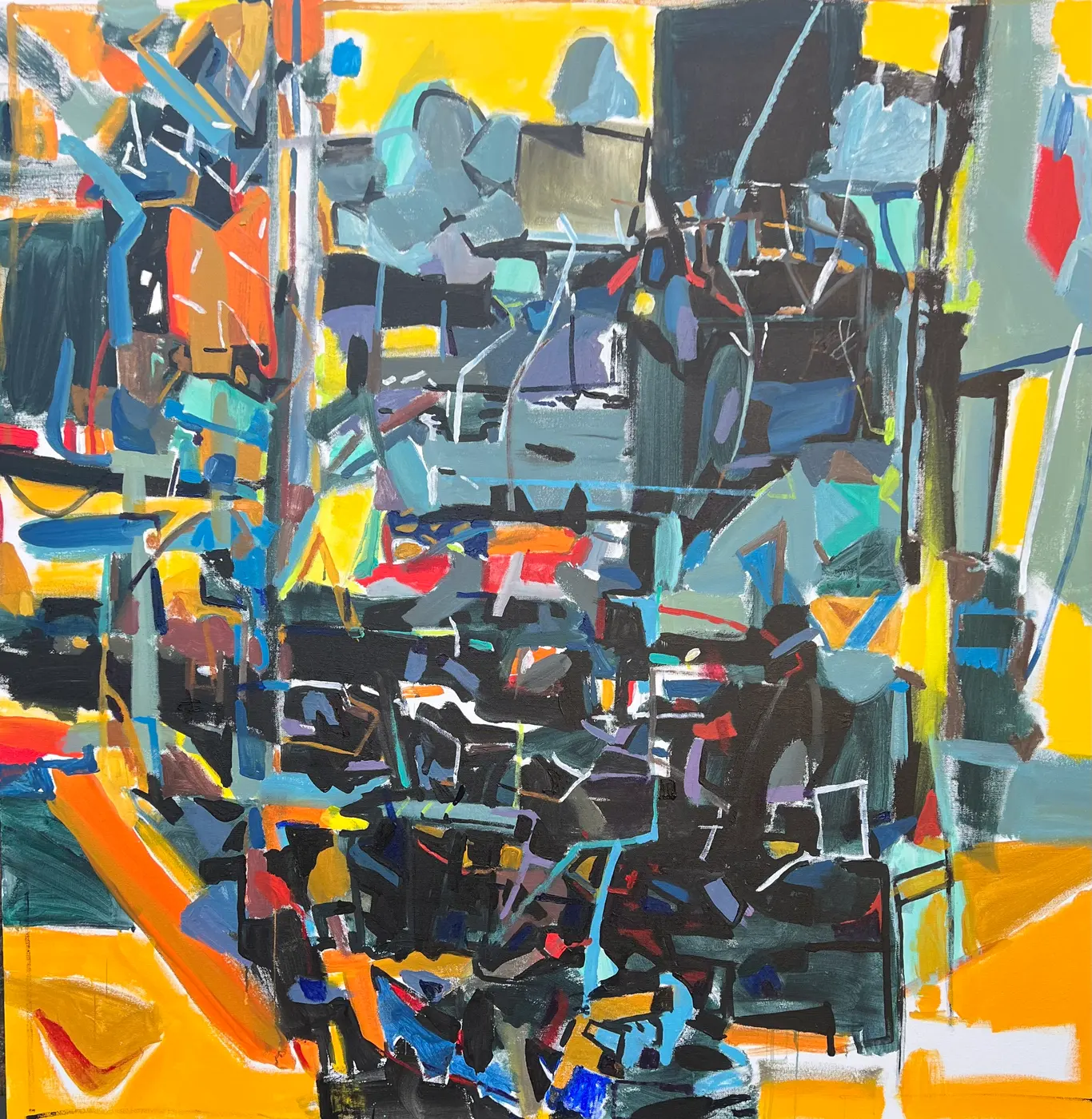 Painting by Michael Beckner
