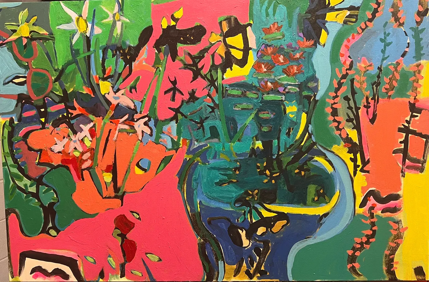 Painting by Michael Beckner