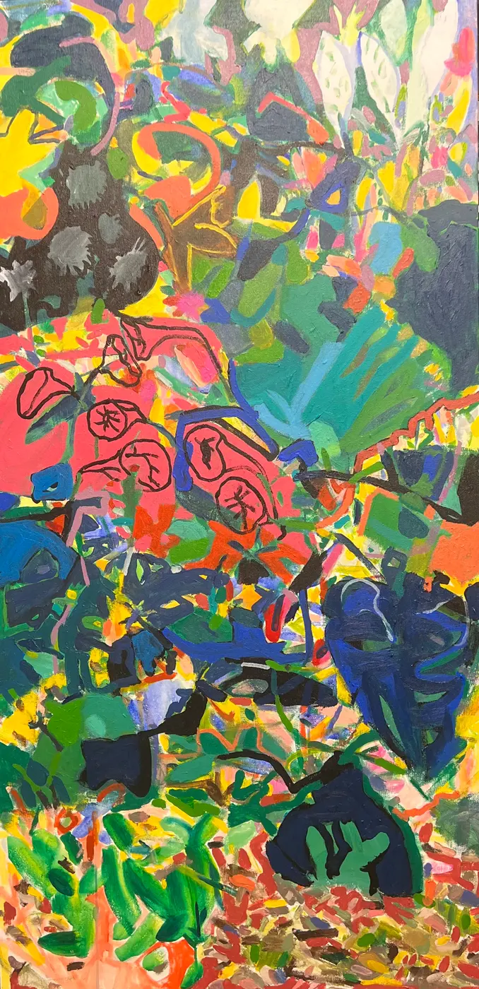 Painting by Michael Beckner