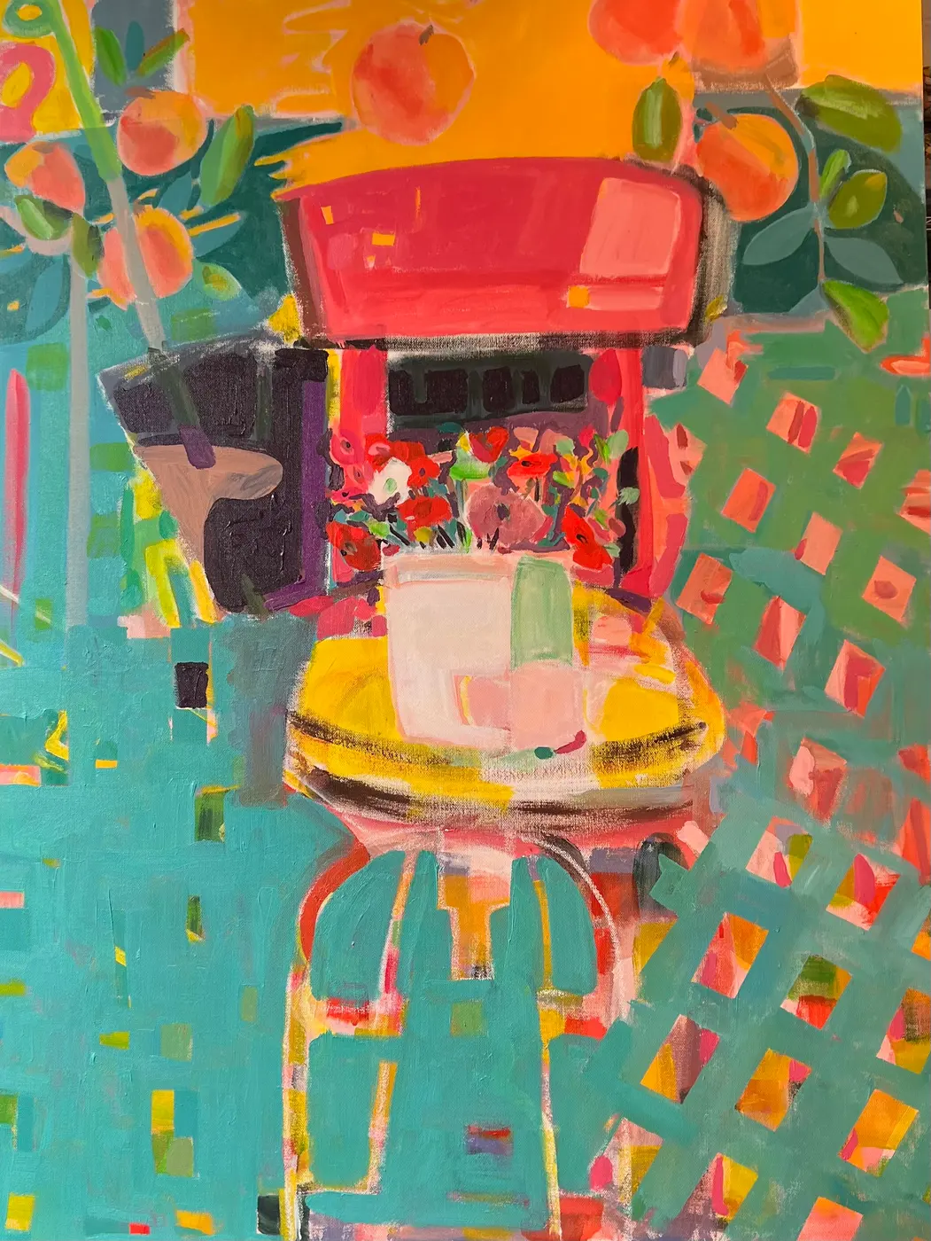 Painting by Michael Beckner