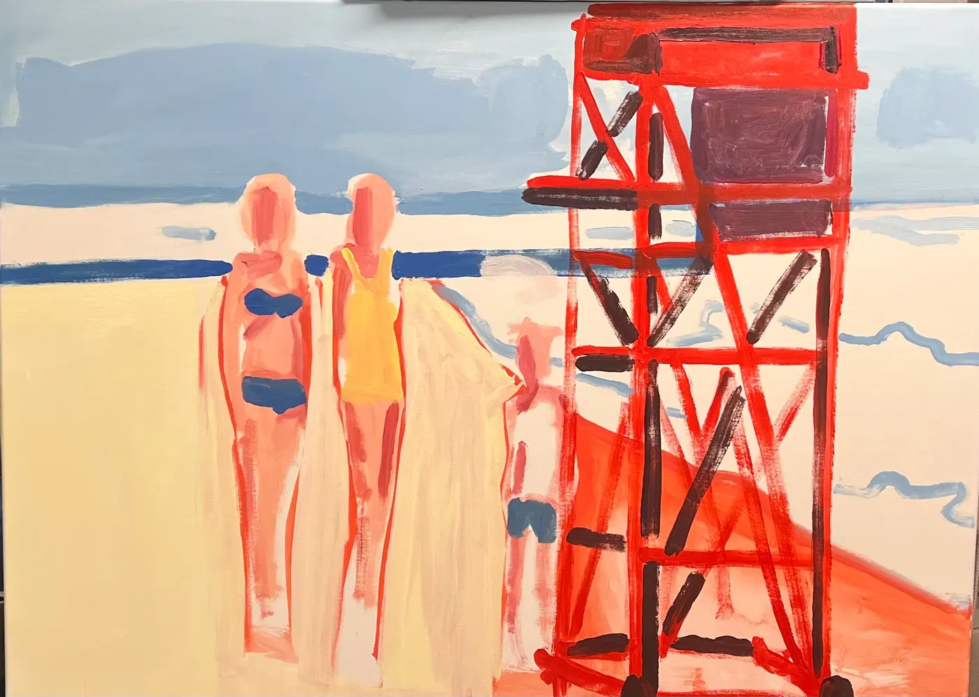 Painting by Michael Beckner