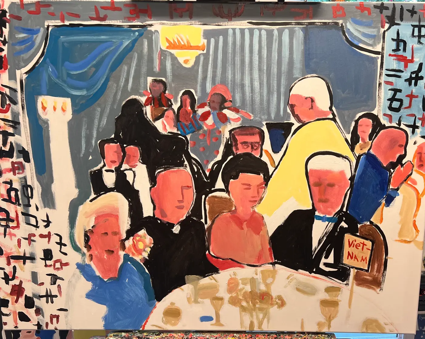 Painting by Michael Beckner
