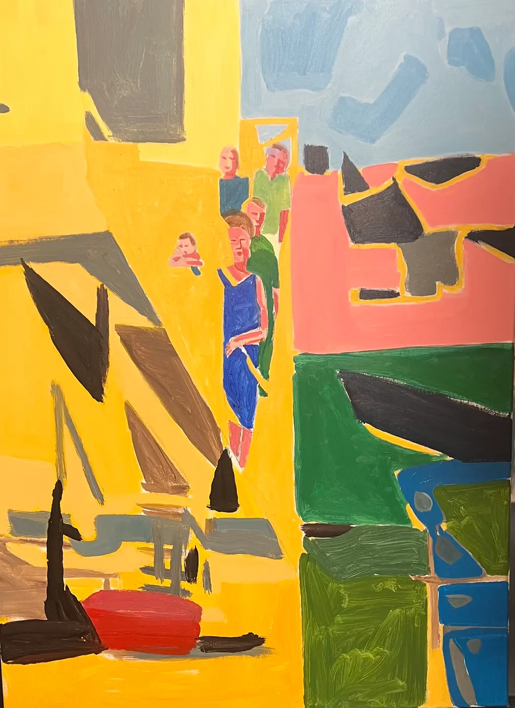 Painting by Michael Beckner
