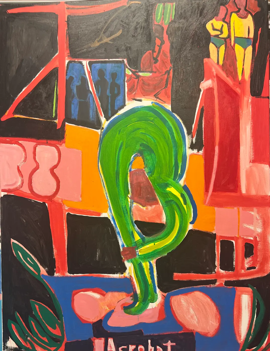 Painting by Michael Beckner