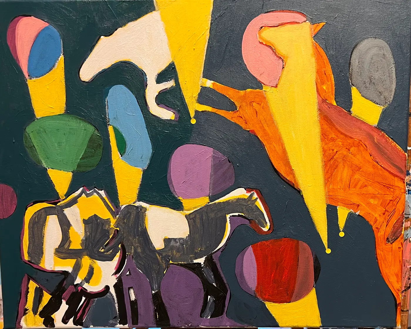 Painting by Michael Beckner