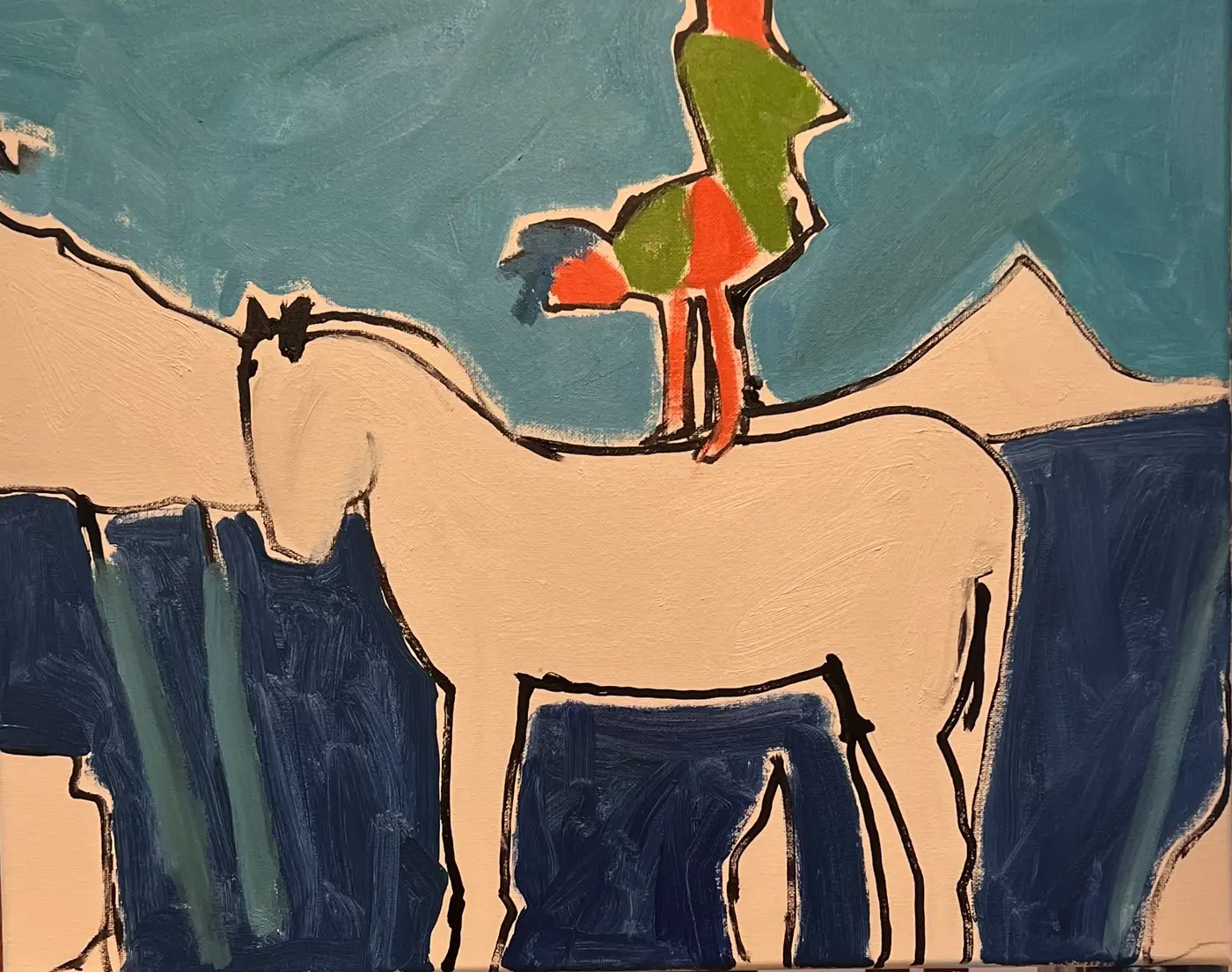 Painting by Michael Beckner