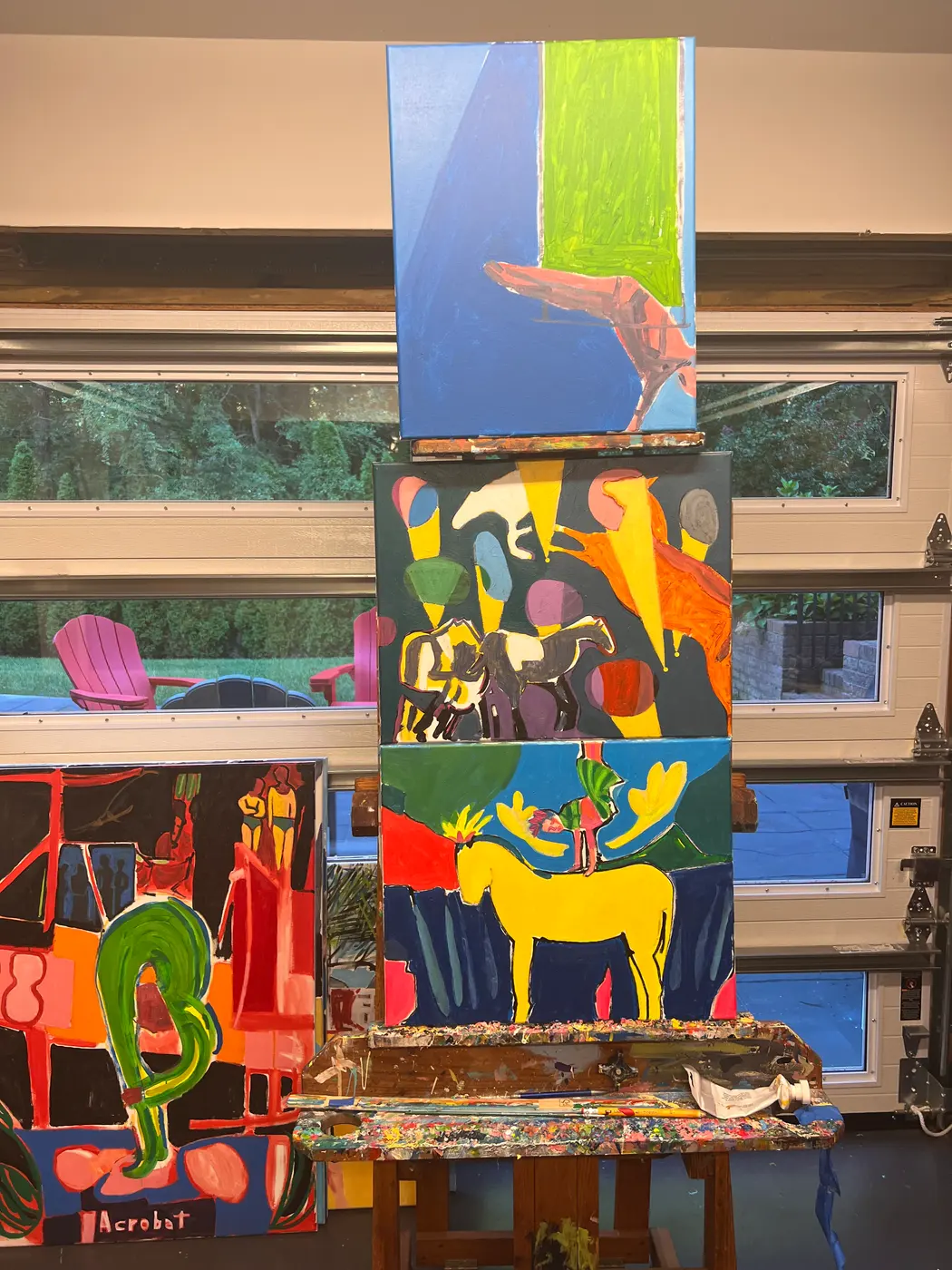 Painting by Michael Beckner
