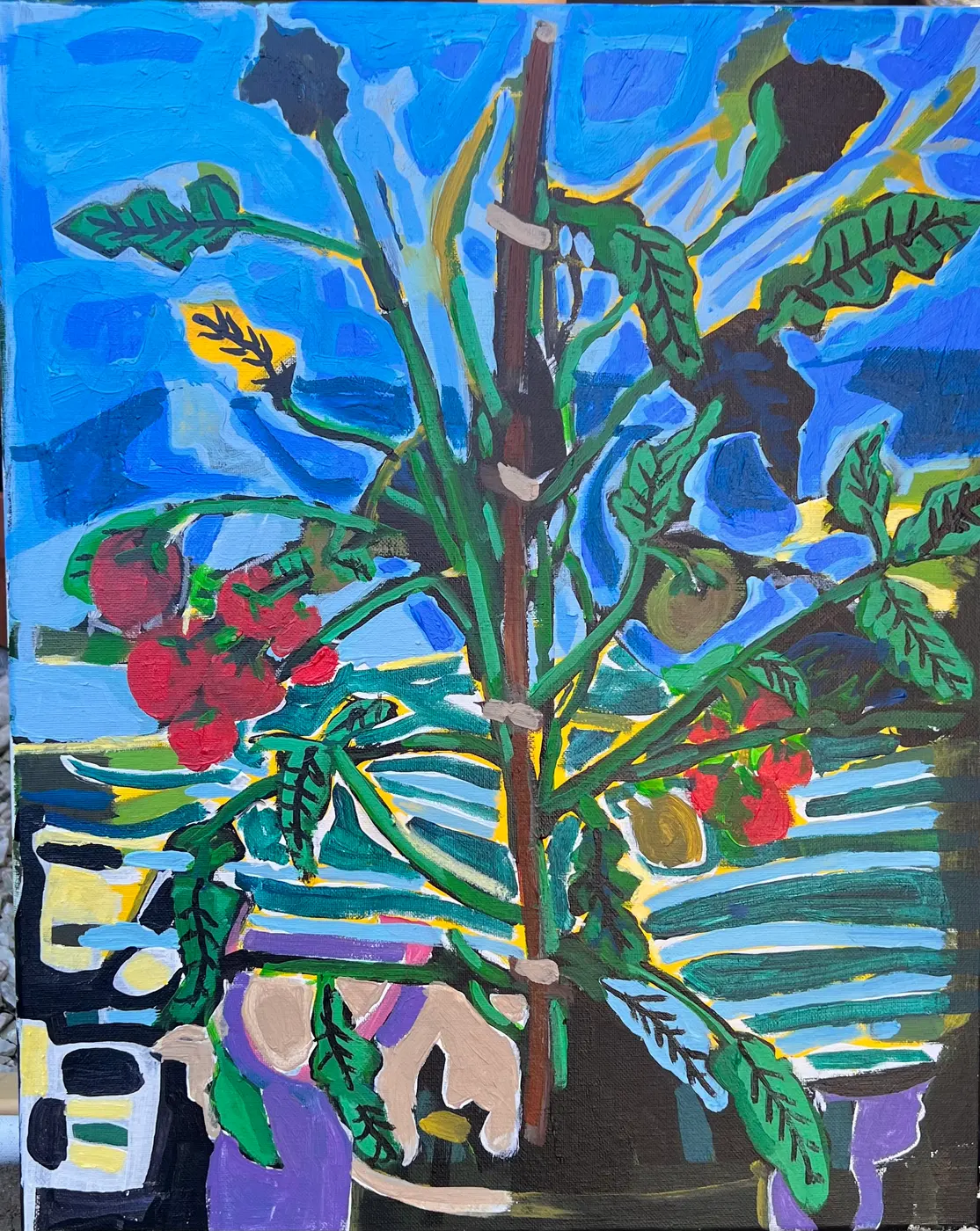 Painting by Michael Beckner