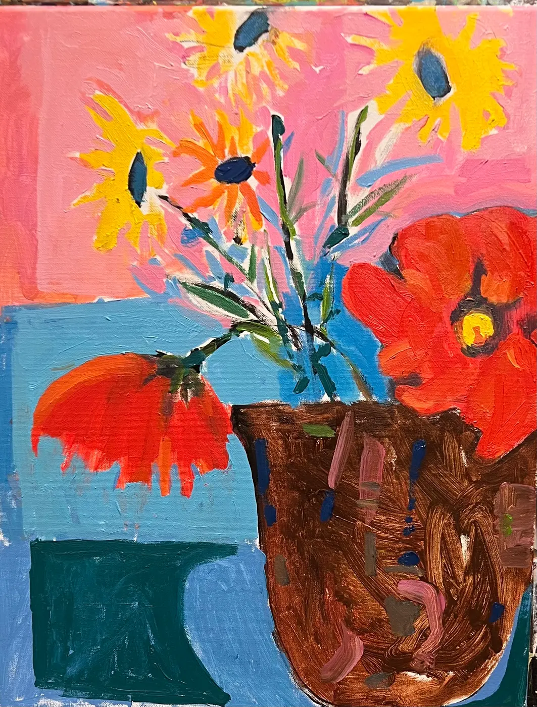 Painting by Michael Beckner