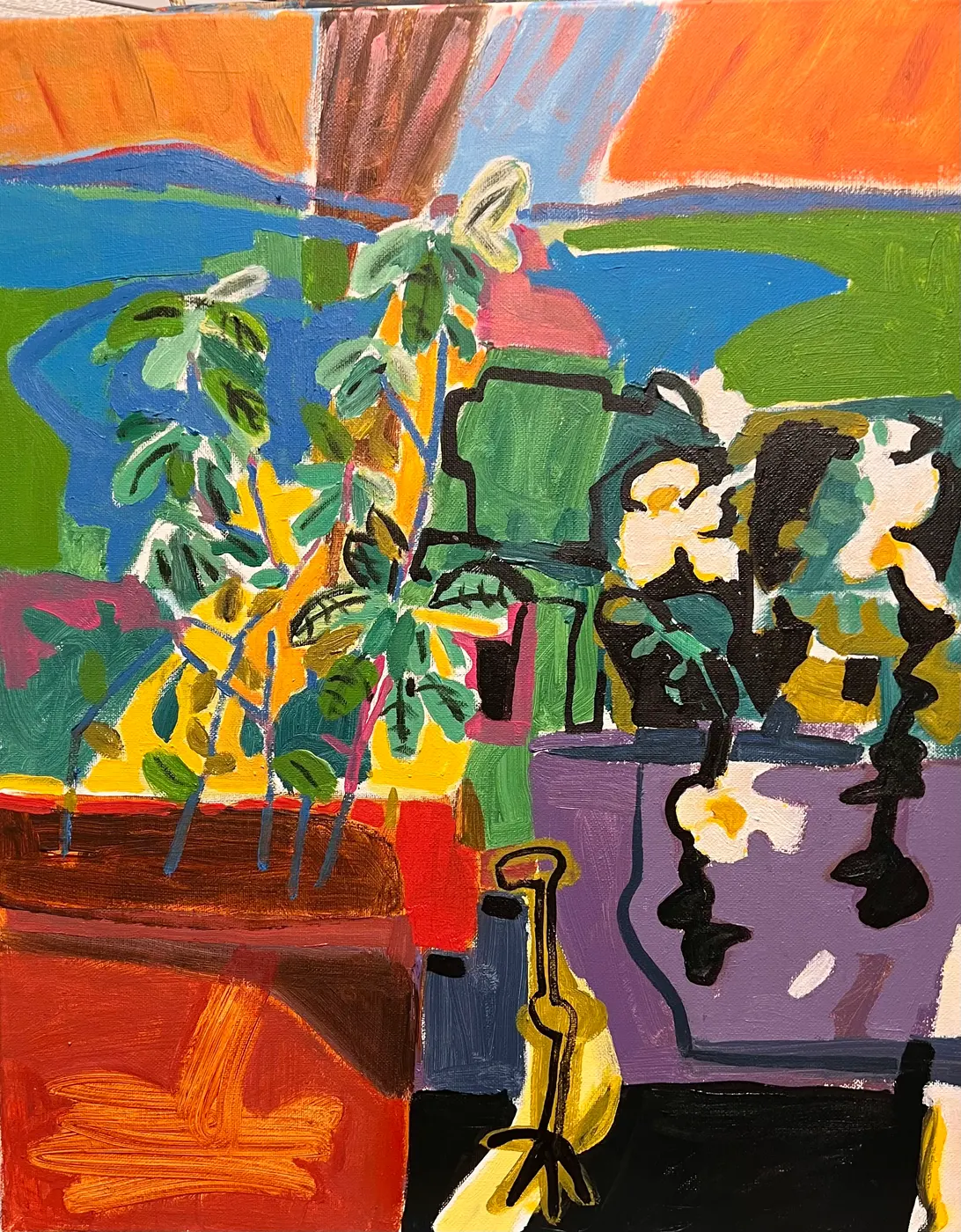 Painting by Michael Beckner
