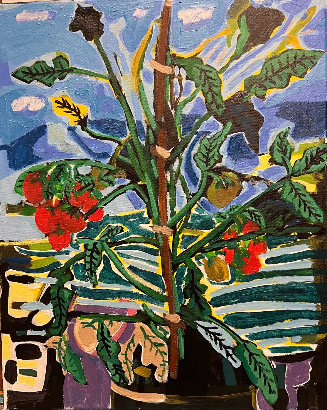 Painting by Michael Beckner