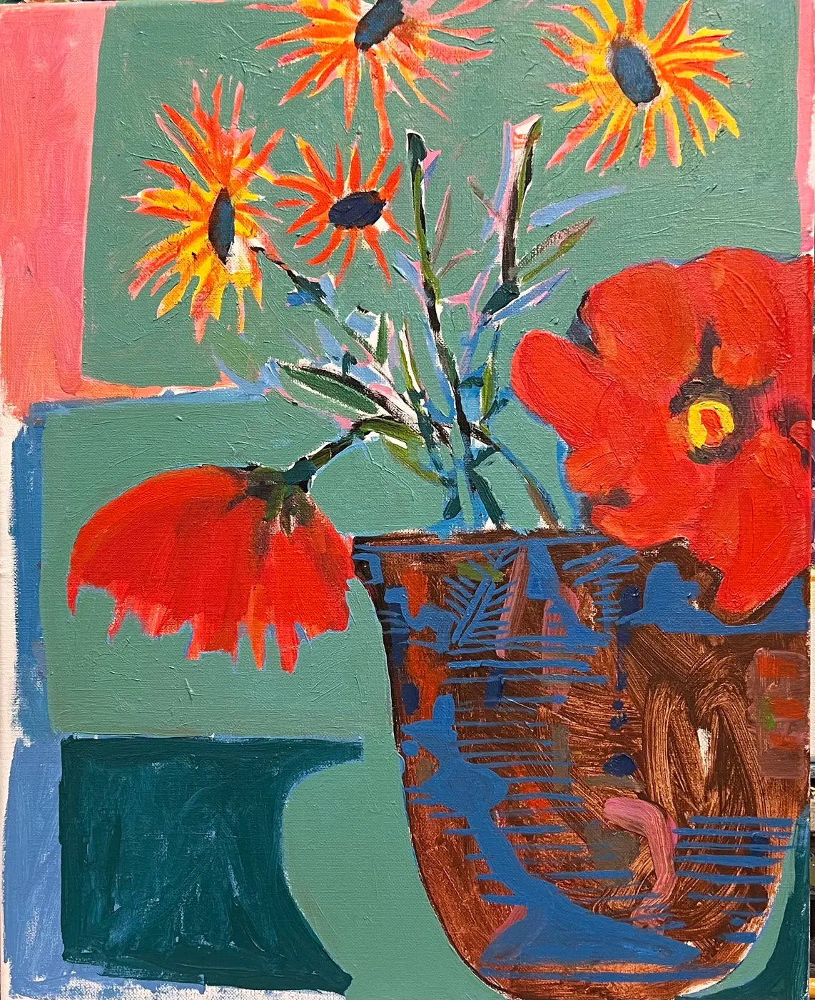 Painting by Michael Beckner
