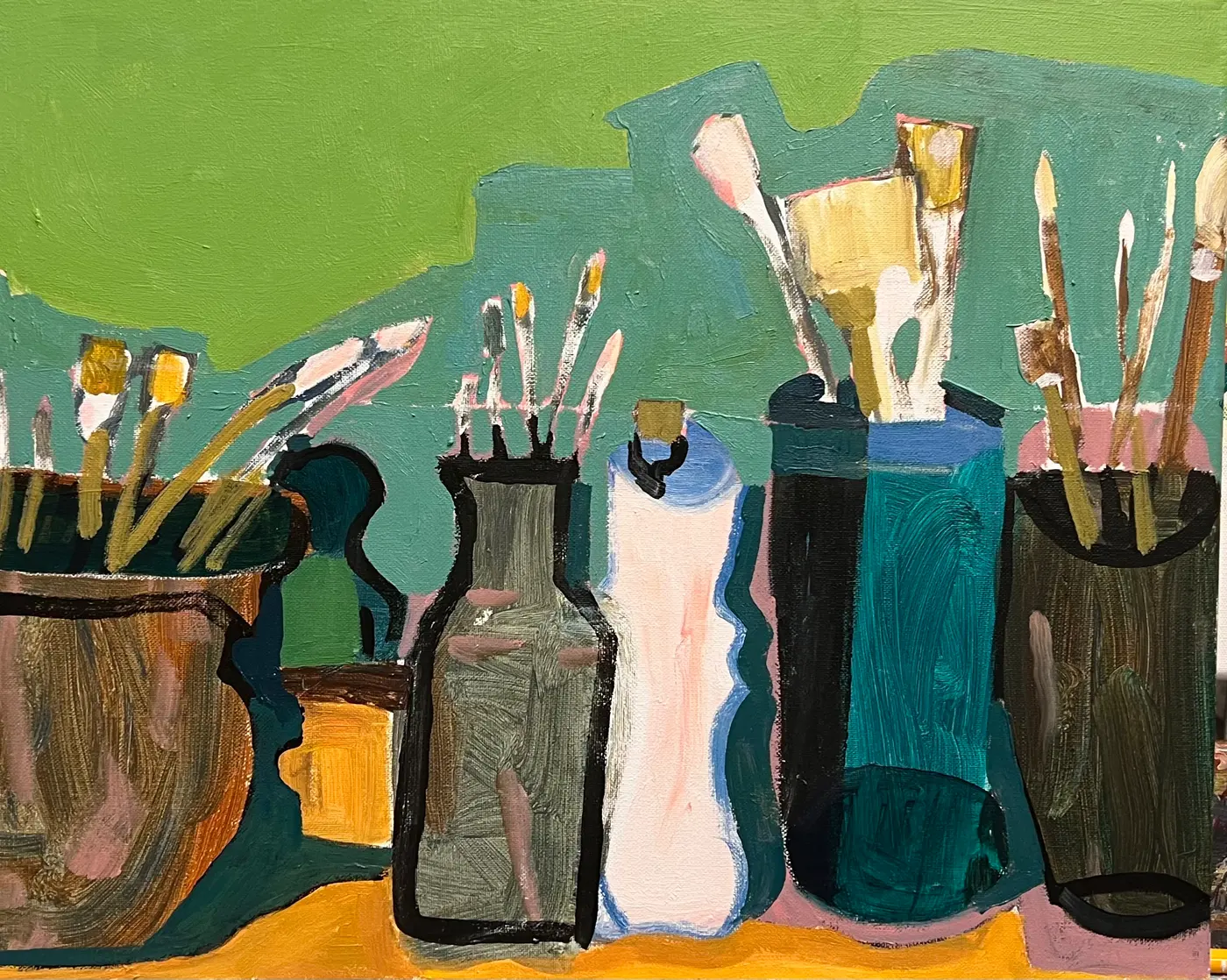 Painting by Michael Beckner