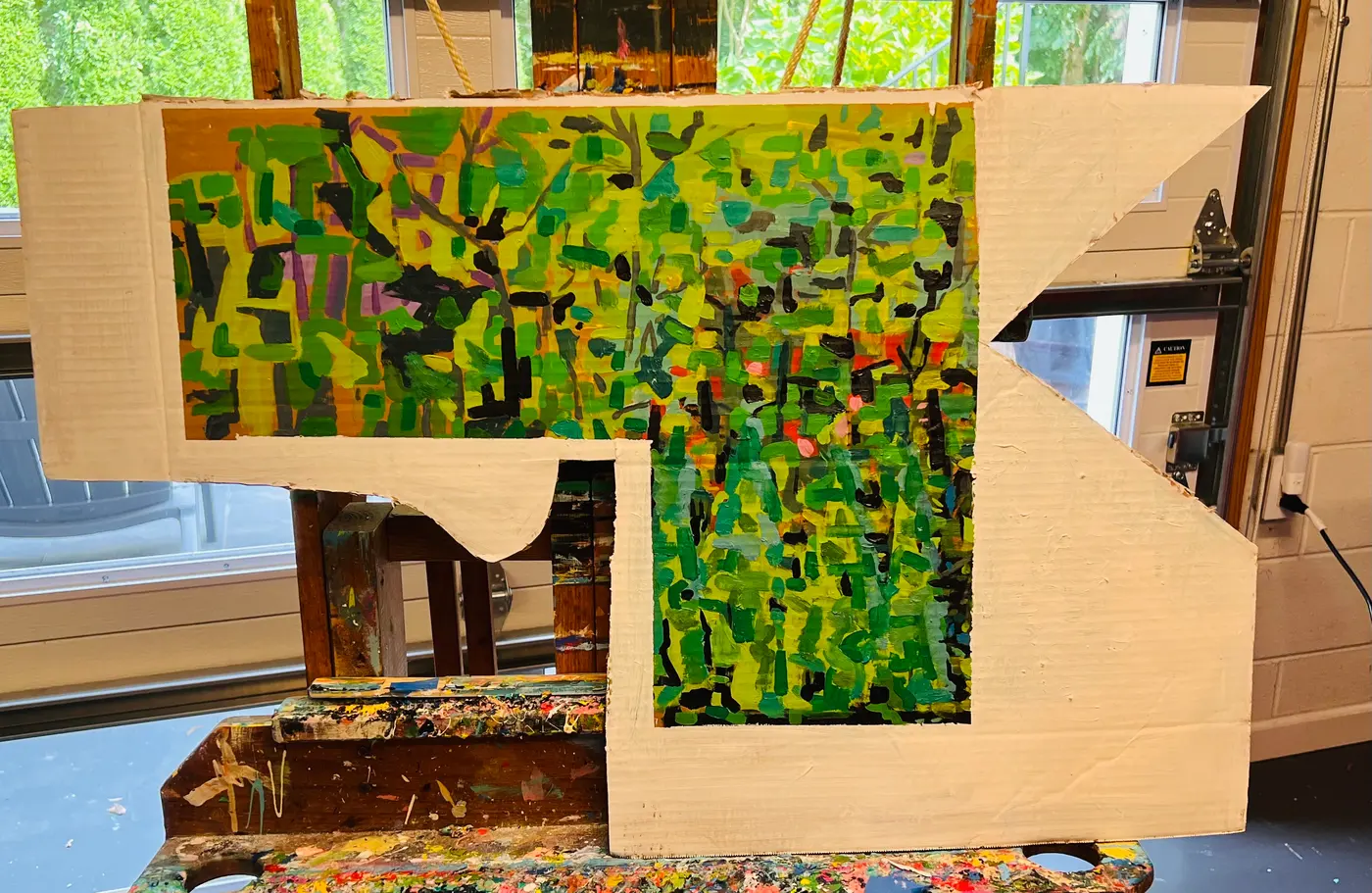 Painting by Michael Beckner