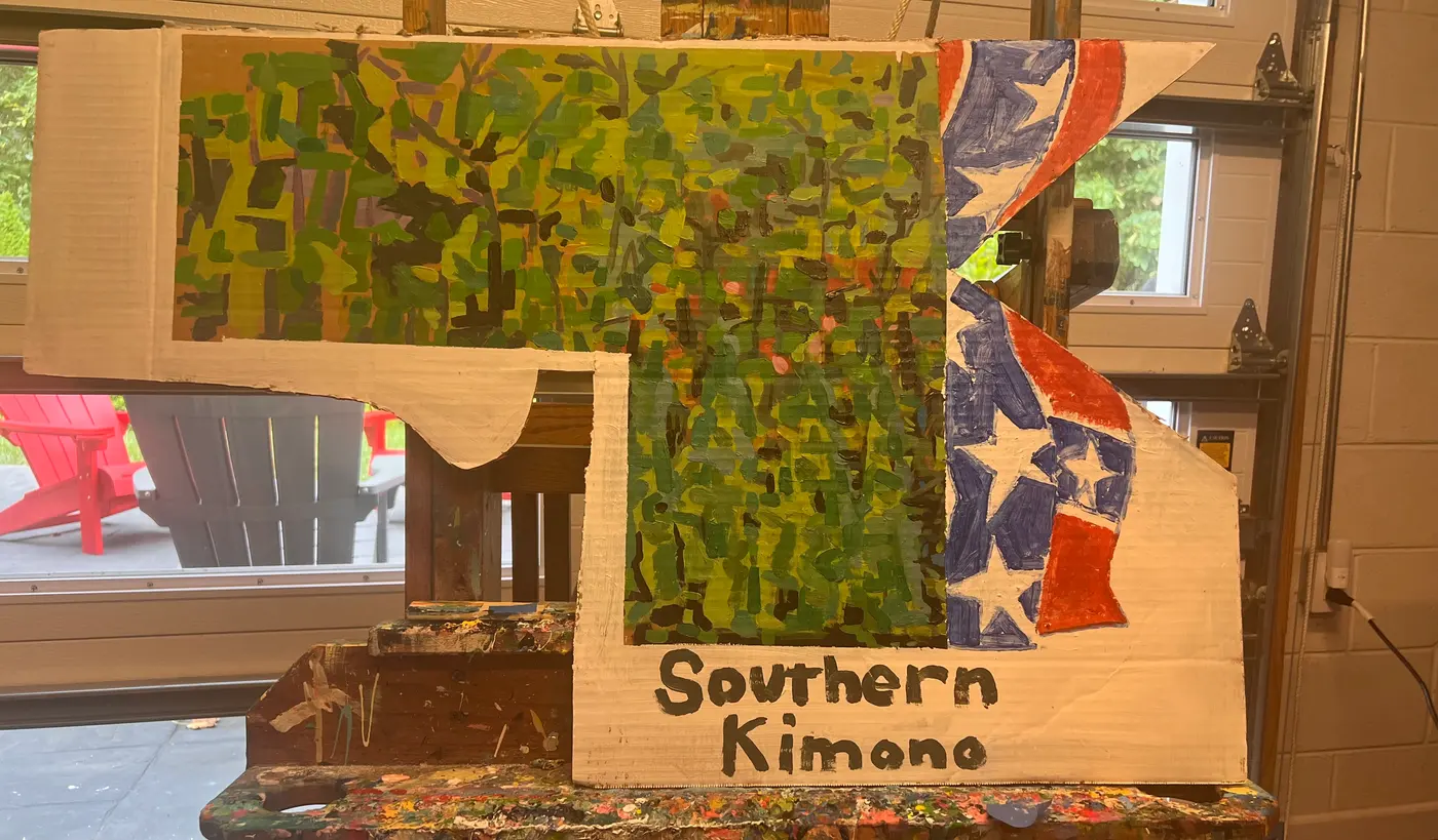 Painting by Michael Beckner
