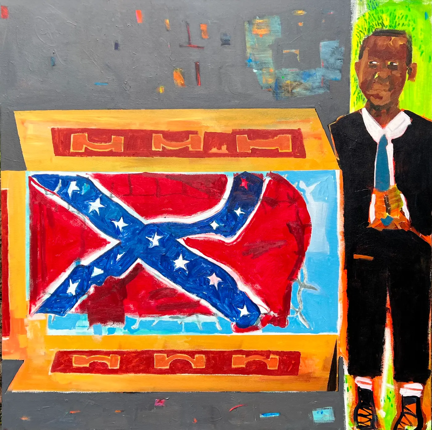 Painting by Michael Beckner