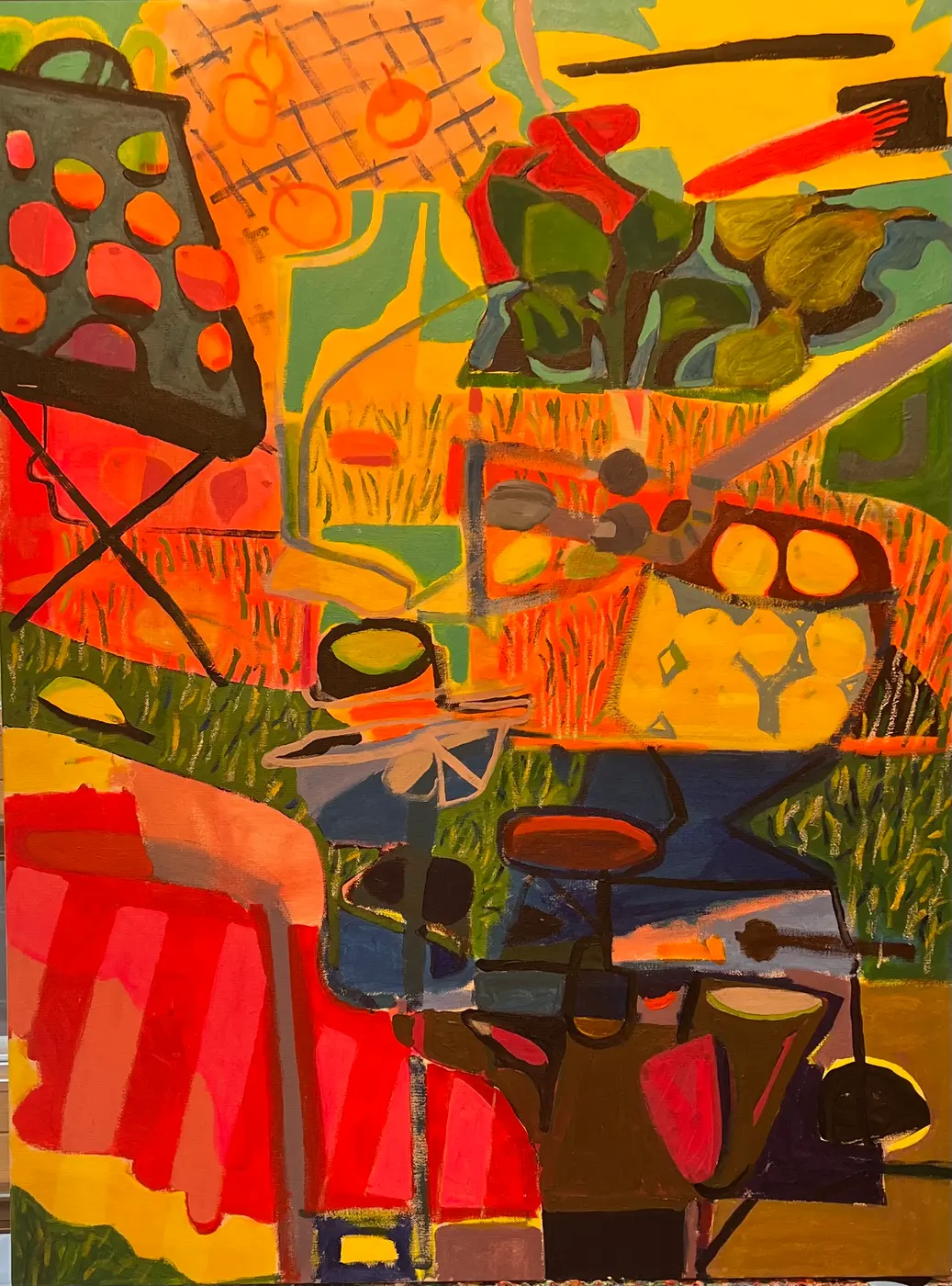 Painting by Michael Beckner