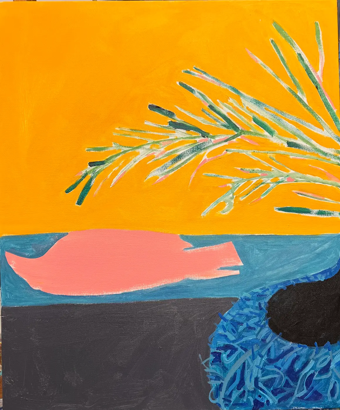 Painting by Michael Beckner