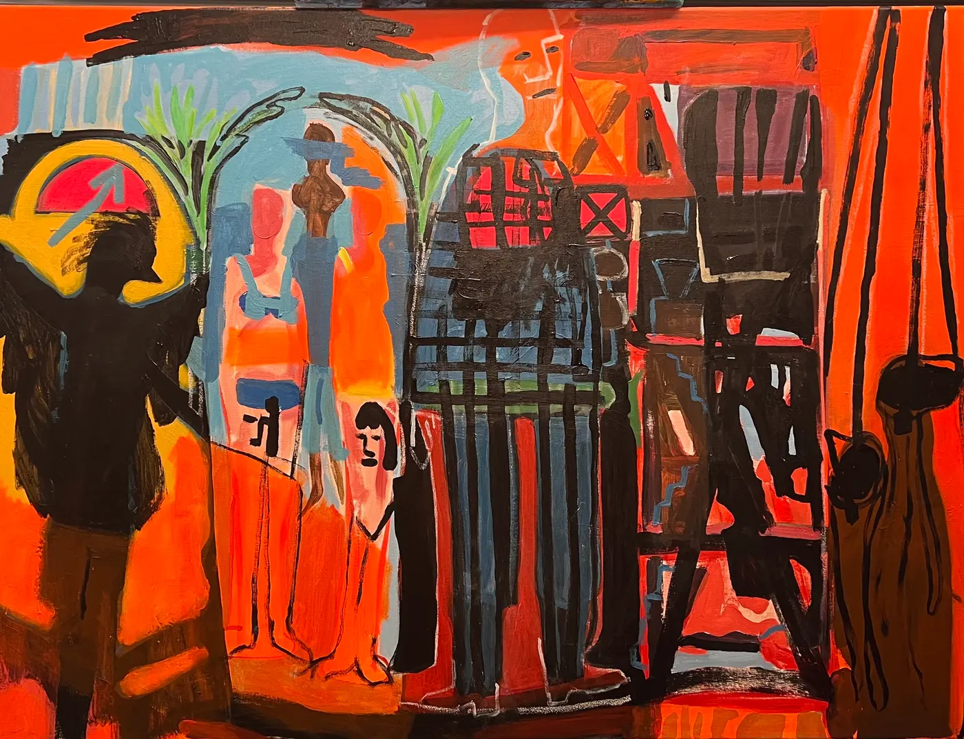 Painting by Michael Beckner