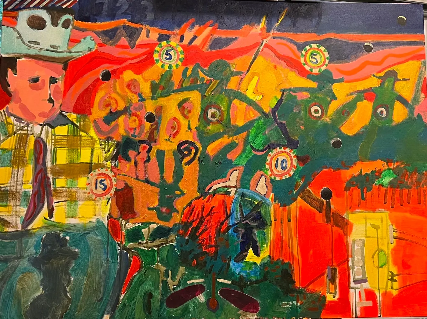 Painting by Michael Beckner