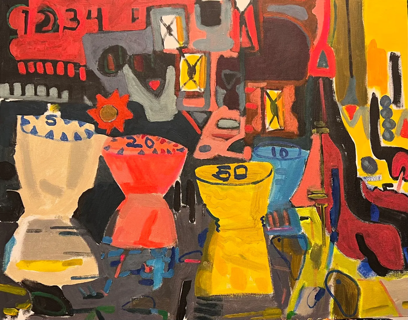 Painting by Michael Beckner