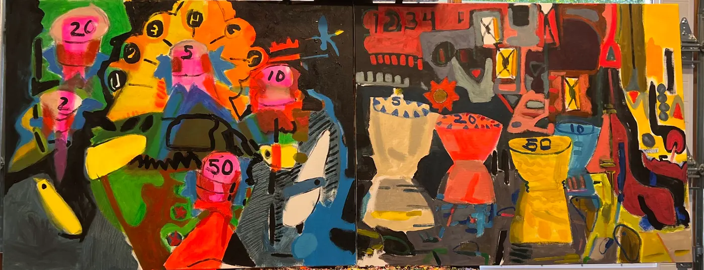 Painting by Michael Beckner