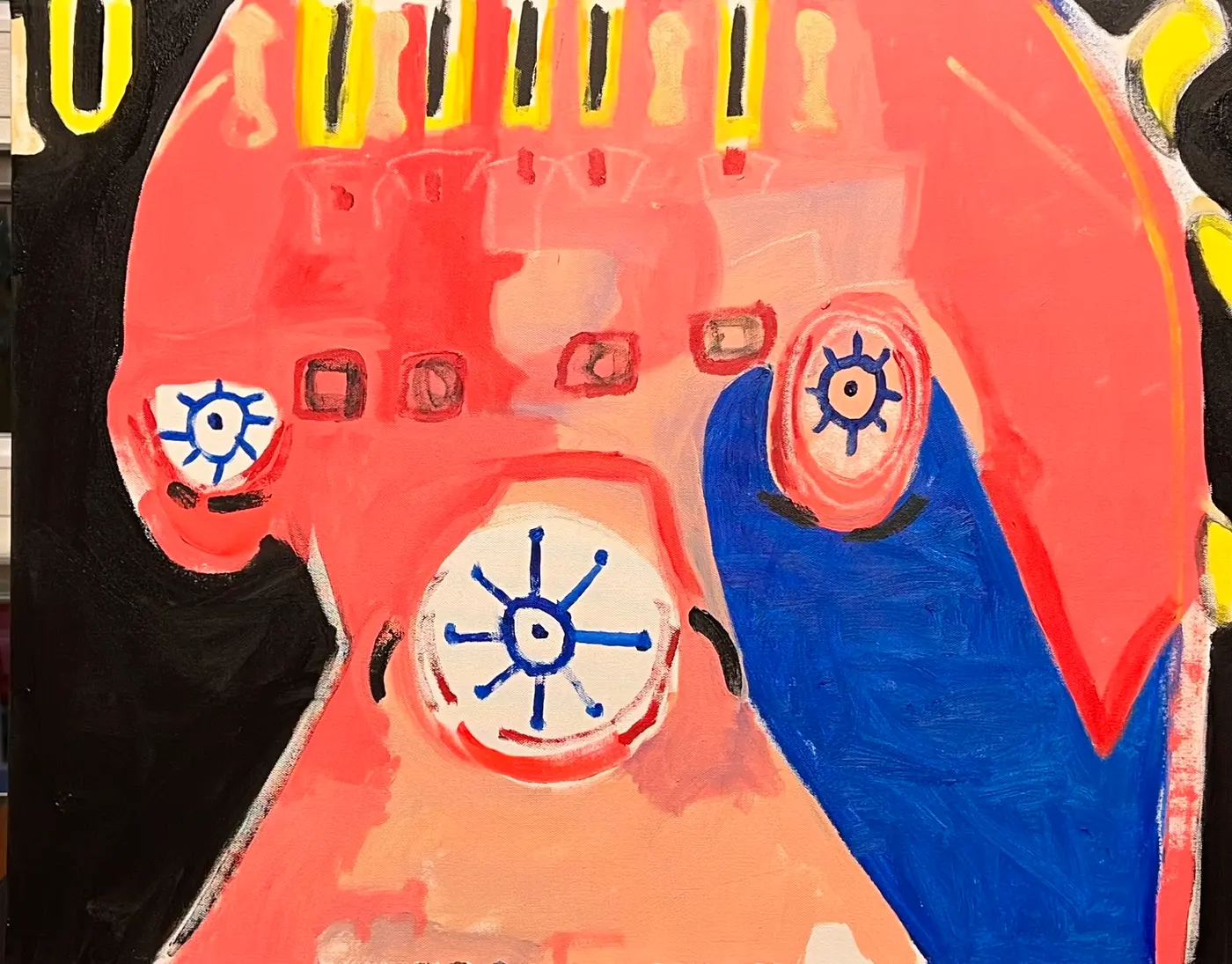 Painting by Michael Beckner