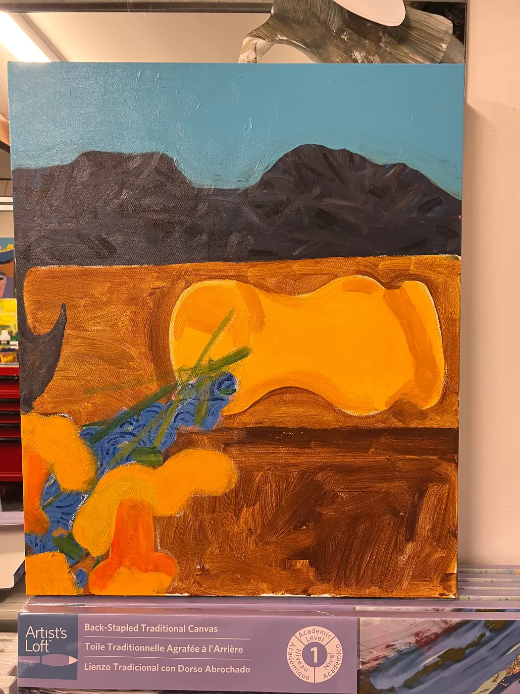 Painting by Michael Beckner