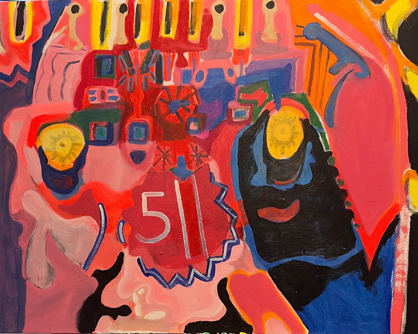 Painting by Michael Beckner