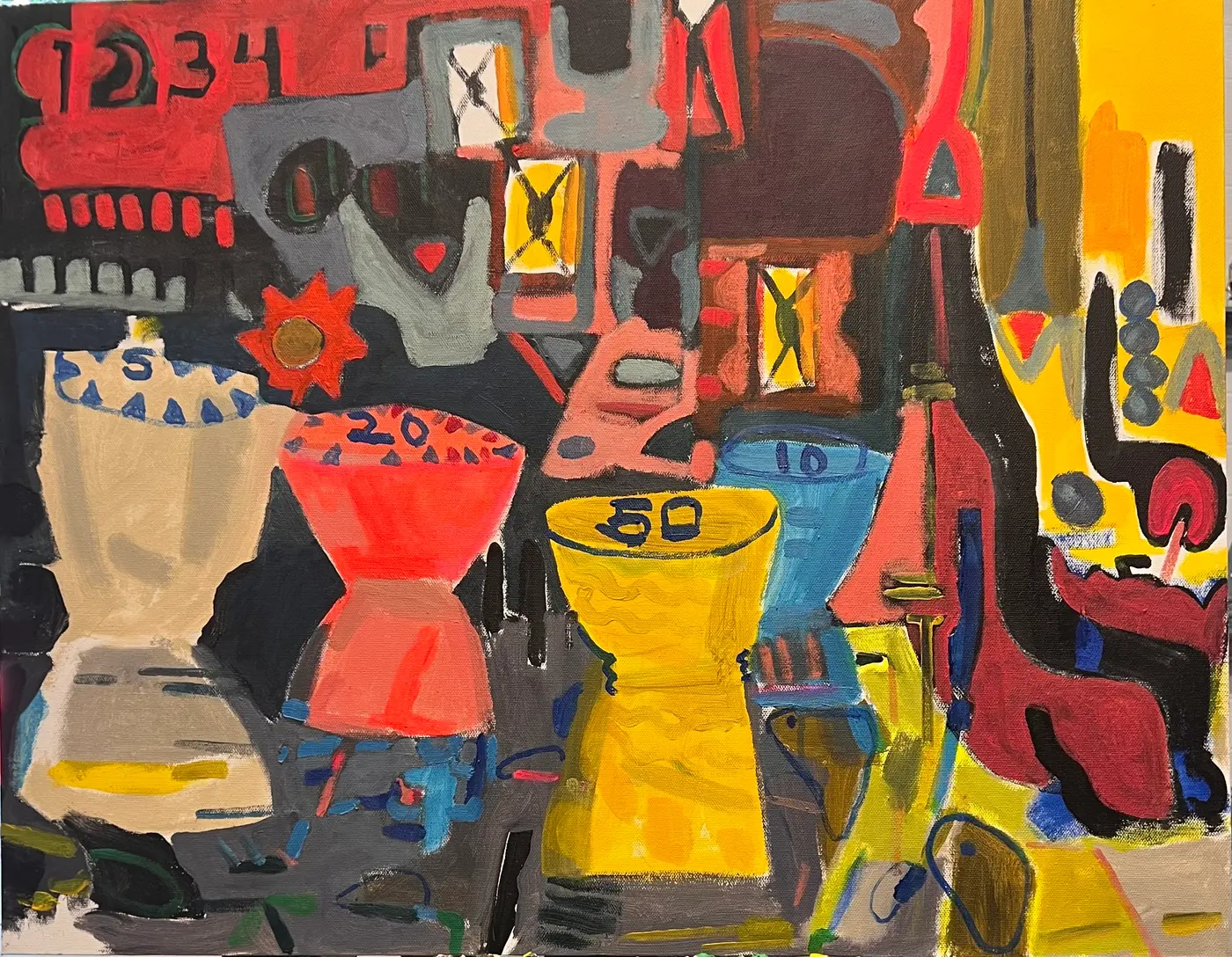 Painting by Michael Beckner