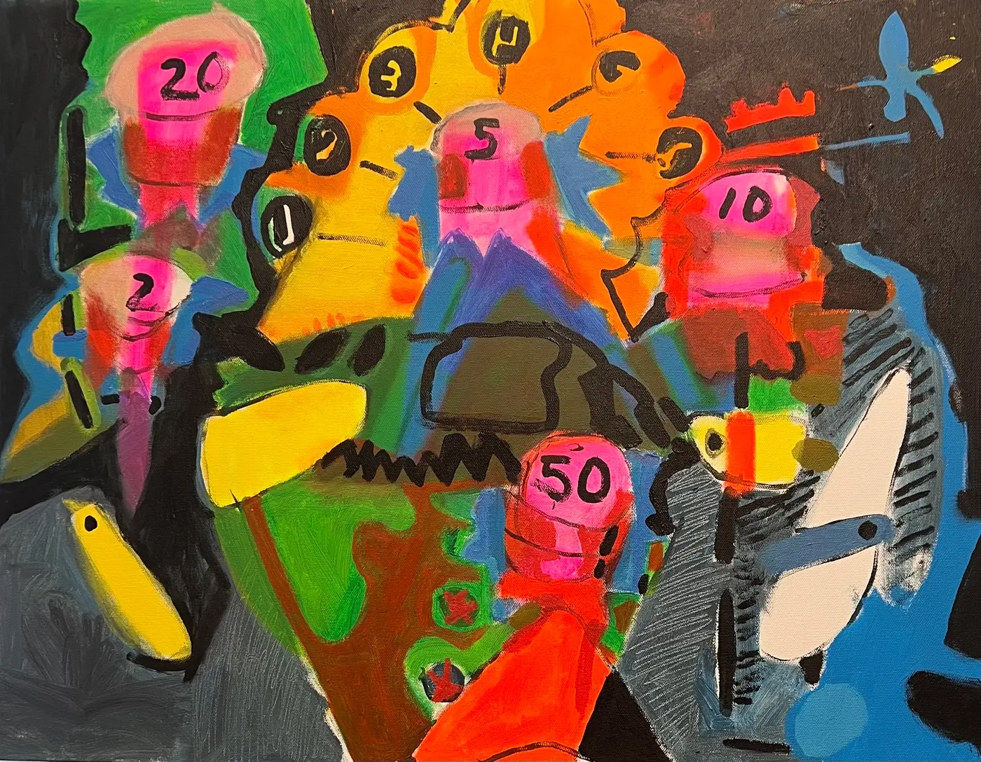 Painting by Michael Beckner