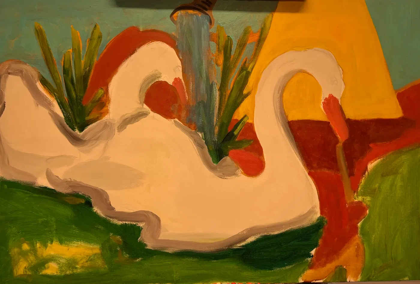 Painting by Michael Beckner