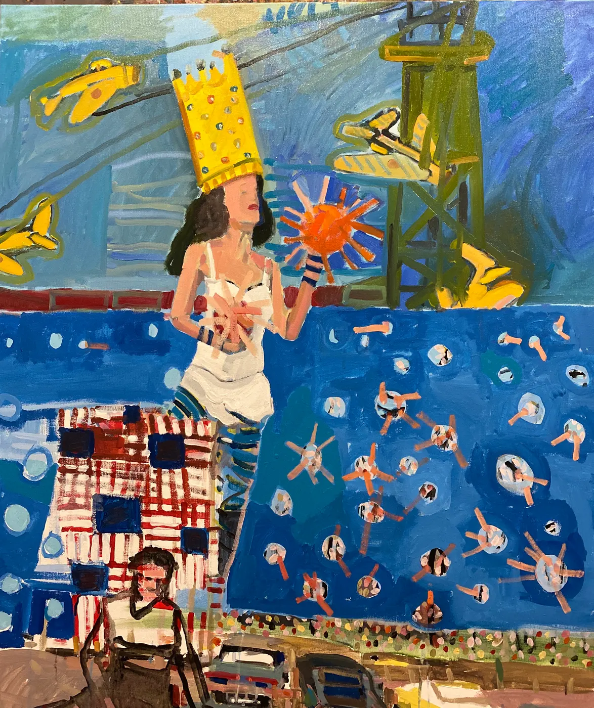 Painting by Michael Beckner