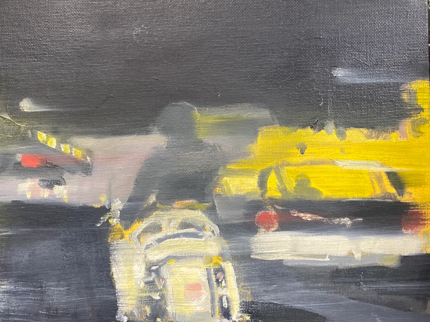 Painting by Michael Beckner